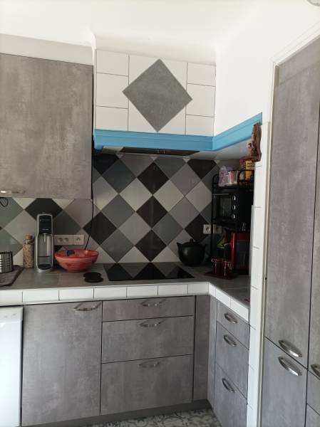 Après rénovation cuisine moderne proche de manosque