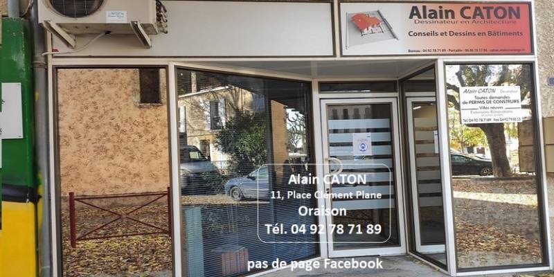 Architecte à Oraison : Alain Caton